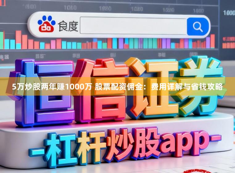5万炒股两年赚1000万 股票配资佣金:费用详解与省钱攻略