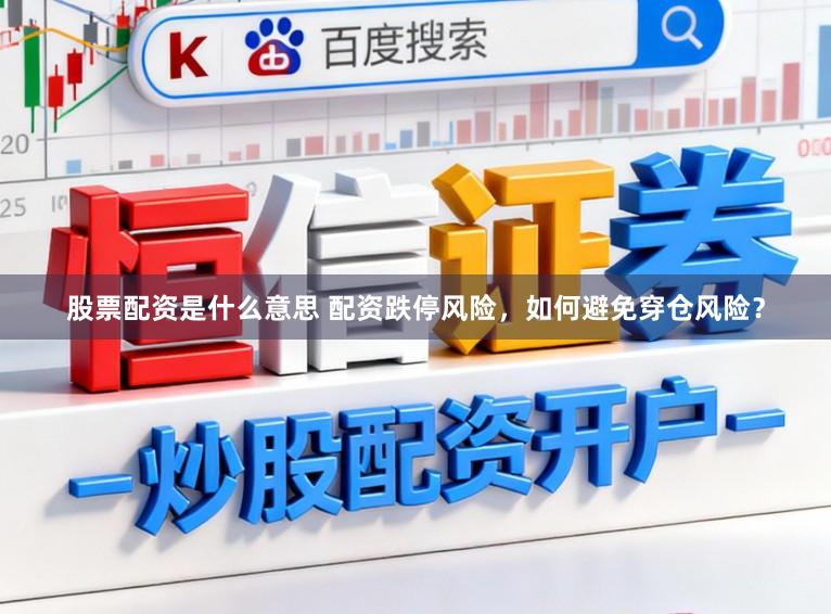 股票配资是什么意思 配资跌停风险，如何避免穿仓风险？